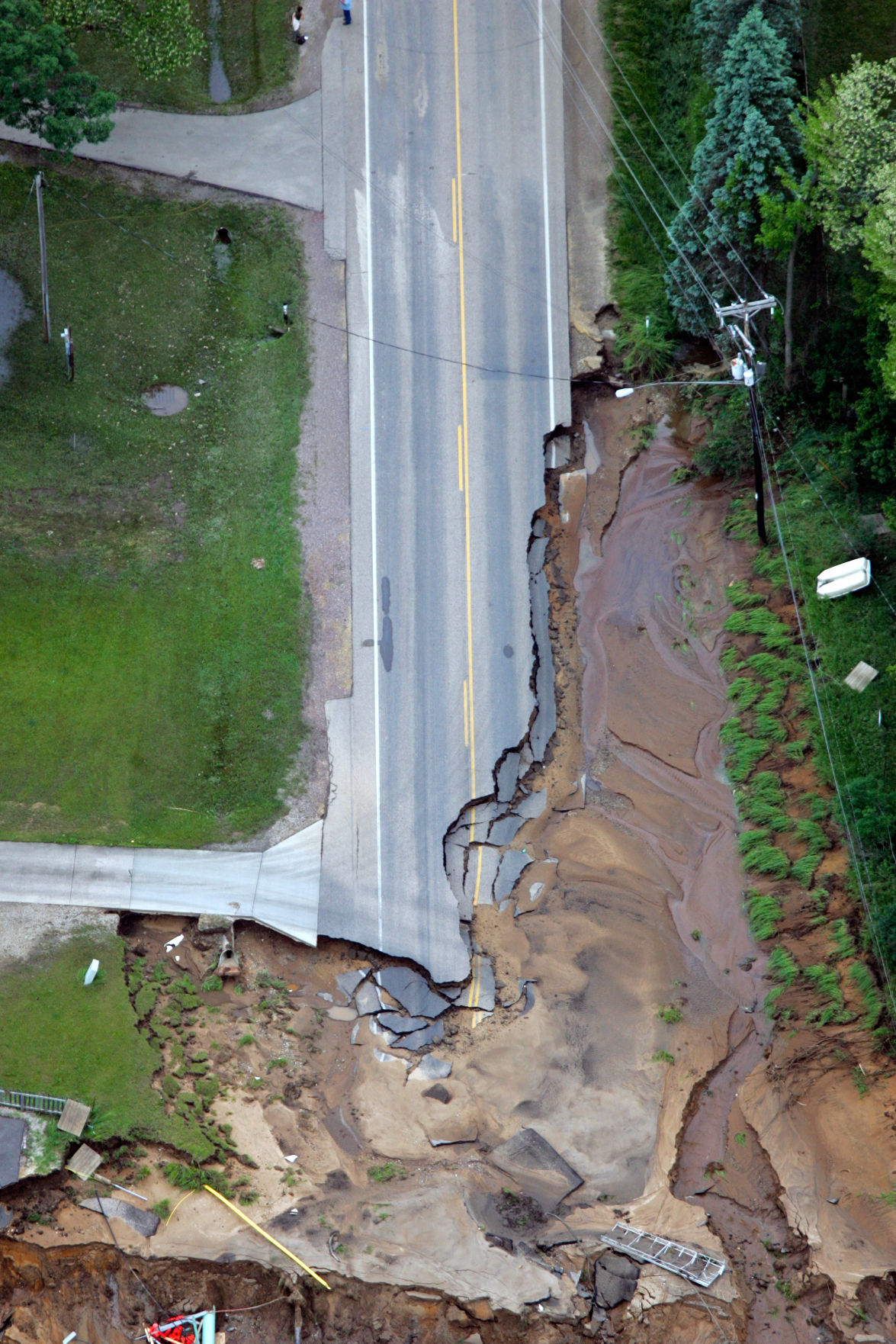 Washed-out Highway A, 2008